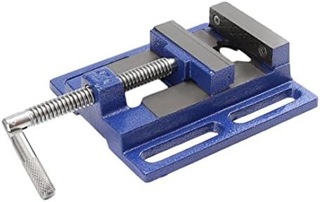 60Mm Aluminum Bench Vise Table Flat Clamp-On Plier Drill Press Milling Machine Clamping Clamp Firmly Woodworking Hand Tool