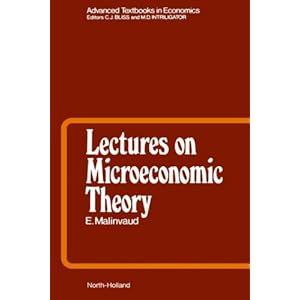 Lectures on Microeconomic Theory (Advanced Textbooks in Economics)