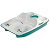 Sun-Dolphin-AQUA-5-Seat-UV-Stabilized-Pedal-Boat-w-Warranty-Built-In-Cooler