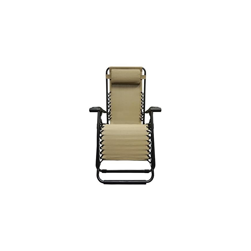 Caravan Sports Infinity Zero Gravity Chair, Beige LAVORIST