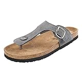 Northside Women's Bindi Casual Sandal, Gray, 7 M US