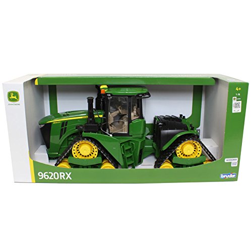 Bruder John Deere 9620RX with Track Belts Vehicles Toy