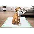 PAWOLOGY Training Pad 24" X 23" Large 50 Count, 5 Layer Puppy Pee Pads, Super-Absorbent, Dog Crate Pads, New & Improved Puppy Pads