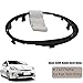 KKmoon 71775051 Car Gear Shift Knob Gaiter Boot Ring Gear Stick Lever Gaiter Boot Retaining Ring Lugs for Fiat 500 500C
