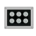 Univivi U06R WideAngle Long Range 130 Feet 6pcs LED Array Lights IR Illuminator