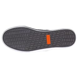 Lugz mens Clipper Fashion Sneaker, Charcoal/White