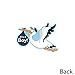 Big Dot of Happiness Boy Special Delivery - Decorations DIY Blue It's A Boy Stork Baby Shower Party Essentials - Set of 20