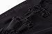 roswear Women's Ripped Denim Mid Rise Stretchy Bermuda Shorts Jeans Black XL