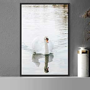 signwin Framed Canvas Wall Art Single Bird Birds...