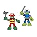 Teenage Mutant Ninja Turtles Half Shell Heroes Policeman Leonardo and Fireman Raphael Basic 2.5