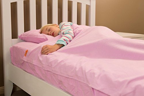 100% Cotton Lilac Flannel Kids Zip Sheets to Fit a Twin Size Bed - Zipper Sheets