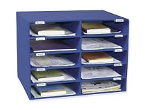 Pacon Classroom Keepers 10-Slot Mailbox, Blue (001309)