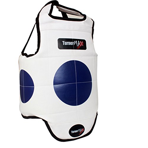 TurnerMAX Chest Guard karate Protector Karate Body Armour Rib MMA