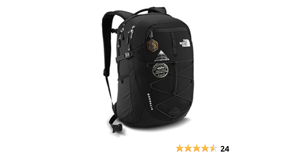 north face patch backpack