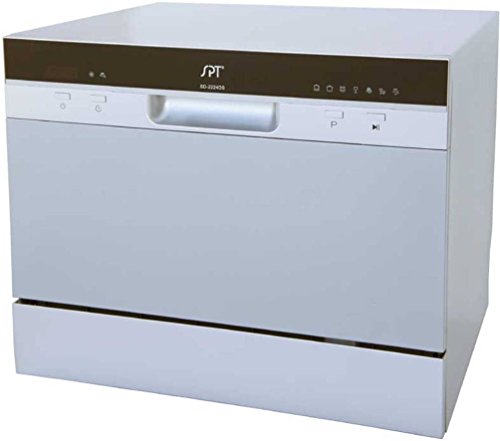 1 SPT+SD+2224DS+Countertop+Dishwasher+Silver