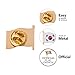 South Korea Country Flag Lapel Pin Enamel Made of Metal Souvenir Hat Men Women Patriotic Korean (Waving Flag Lapel Pin)