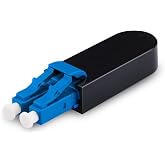 LC Fiber Optic Loopback Adapter - LC Singlemode 9/125 Tester Adapter - Blue