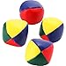 Sunshane 6 Pieces Juggling Balls Set for Beginners, Durable Juggle Ball Kit, Mini Juggling Balls, Soft Easy Juggle Balls for Kids and Adults (Multi-Colored)