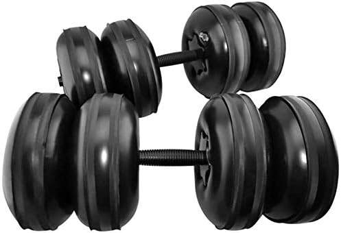 LAMTON Dumbbell Set Gym Bicep Weight Training Dumbell 25kg Set Exercise Equipment Water Dumbbells Kit Portable Travel Dumbbells Dumbbell Dumbbells