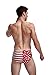 F plus R Mens USA Flag Stars Low Rise Swimwear Bikini Briefs Beach Swimsuit