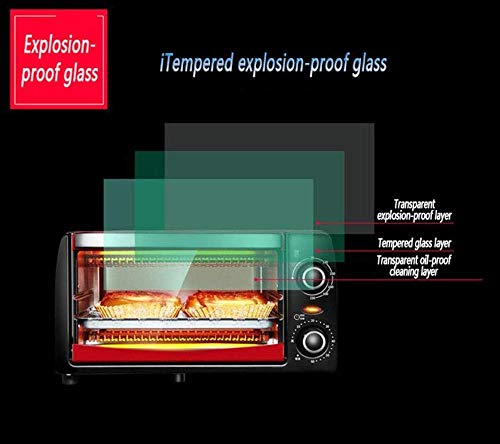 Convection Boodaster Oven Large Capacity 12L Multifunctionele Huishoudapparaat Bakbox 1050W Nauwkeurige 60 minuten… - Afbeelding 5