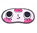 ZYBenda 6pcs Cute Cartoon Funny Novelty Face Sleeping Eye Mask (Random)