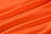 LARACE Women Plus Size 3/4 Sleeve Tunic Tops Loose Basic Shirt(L, Orange)