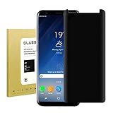 For Samsung Galaxy S8Plus/S8+ Screen Protector Privacy Anti-Spy,Onexix[9H Hardness][Easy to Install][Bubble Free][HD Clear] Tempered Glass Screen Protector Film for Samsung Galaxy S8 Plus