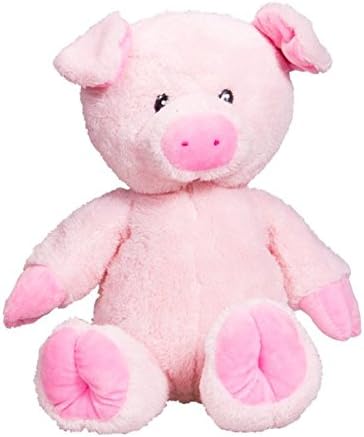 Pudge the Pig Teddy Bear in 8 inches, with our Build your own Teddy Bear Making Kits. NO SEWING REQUIRED. A perfect and entertaining present, gift, or activity for any Child or Adult.