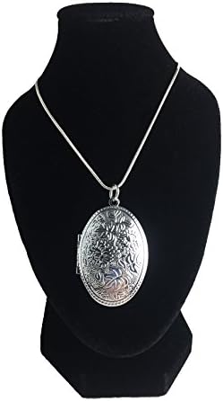 Henry Jewelers ÒTin LocketÓ Statement Necklace: Vegan Friendly & Nature Inspired, Tin Inspired Necklace