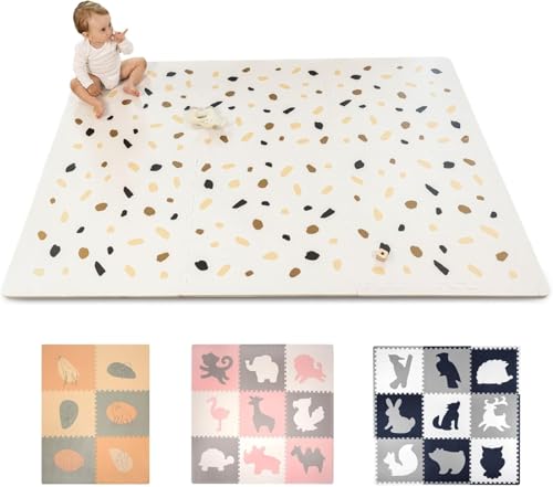 Hakuna Matte Stylische Puzzlematte Baby 180 x 120 cm Konfetti