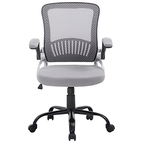 Poly and Bark Hargrove Office Chair in Grey