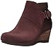 Dansko Women's Shirley Ankle Bootie, Wine Nubuck, 40 EU/9.5-10 M US