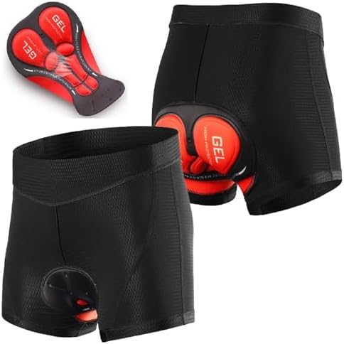 Ubuy 3d Padded Cycling Shorts 3D Padded Men's Cycling Shorts MTB