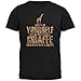 Always Be Yourself Giraffe Black Adult T-Shirt