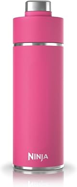 Ninja Thirsti 530 ml Water Bottle Leak-Proof Lid Triple Insulated Pink view 1