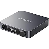 FiiO K11 Desktop 1400W Power Balanced Headphone DAC & Amplifier 384kHz/24Bit DSD256 for Home Audio/PC 6.35mm/4.4mm/RCA/Coaxial/Optical (Titanium)