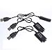 Ego Thread Usb Cable Plug for Batteries Pack of 3 (3pcs Per Package)