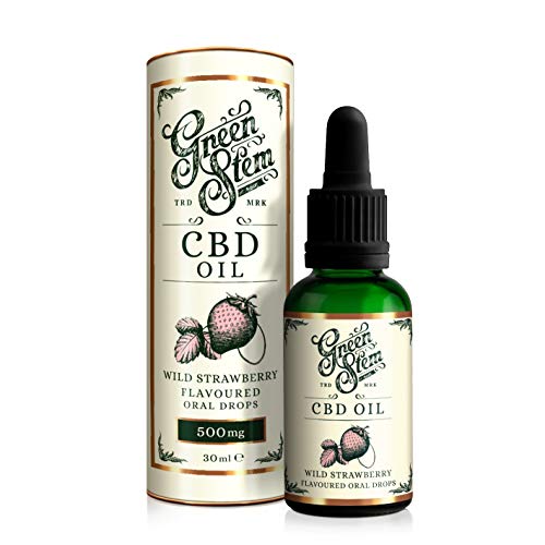 Green Stem Strawberry CBD Oil 500mg