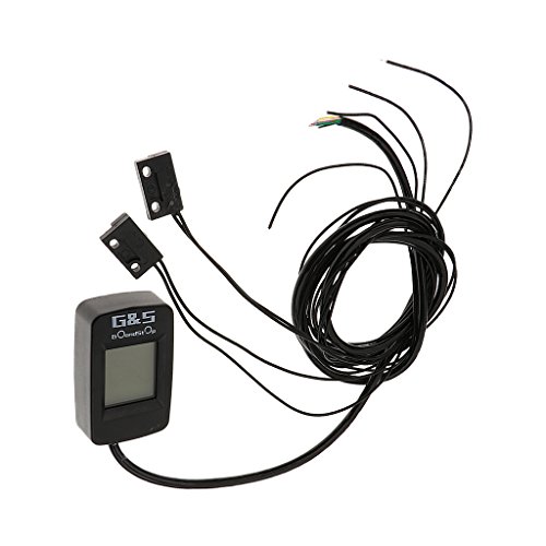 MonkeyJack Motorcycle Bike LCD Digital 1-6 Gear Shift Indicator Lever Sensor Red - Thumbnail 3