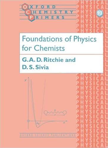 Foundations Of Physics For Chemists Oxford Chemistry - 