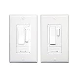Heath/Zenith WC-6023-WH Indoor 3-Way Switch Set, White