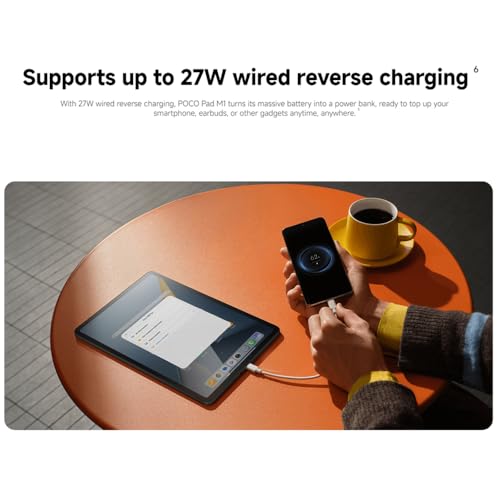 XIAOMI Poco Pad M1 8GB+256GB Snapdragon 7s Gen 4 Tablet, 12.1 Inch Screen 2.5K 120Hz, 12000mAh Battery + 33W Fast Charge, Dual 8MP Cameras, Blue (with Charger Included