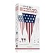 4th of July Decorations Includes Pennant Flags 24 Feet, 6 Foil Hanging Swirls, 9 Star Cutouts for Patriotic Decoration Independence Day Party Supplies