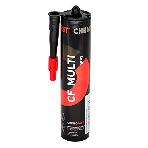 CHEMOFAST CF MULTI Montagekleber, Klebstoff für Beton, Holz, Kunststoff, Metall & Fliesen, für innen&außen, MS Polymer…