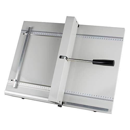 Denshine Manual Paper Creaser Creasing Machine 350mm, A4 Card Covers, High Gloss Covers, Creaser Scorer&Paper Scoring Machine Heavy Duty Metal Creasing Device - US Shipping, 3-6D Delivery