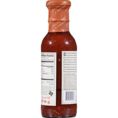 Stubb's Chili, Lime & Ginger Pork Marinade, 12 oz (Pack of 4)