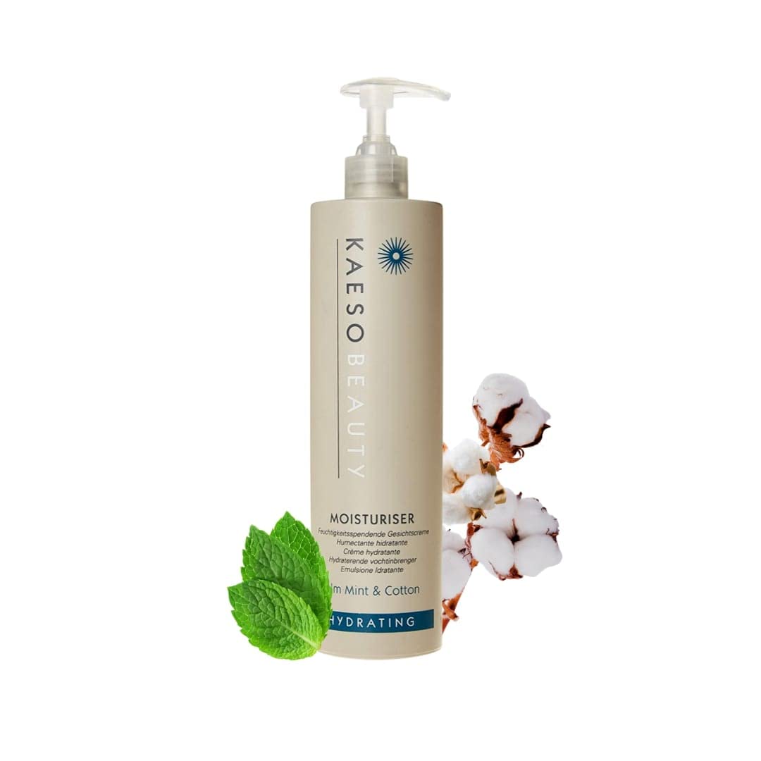Kaeso Hydrating Moisturiser 495ml – Deep Hydration Face Cream for Dry & Dehydrated Skin – Nourishing & Softening Facial Moisturiser