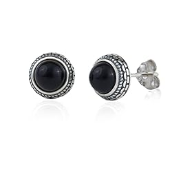 Small Black Tourmaline 925 Sterling Silver