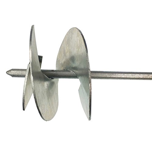 Erdlochbohrer 200 mm DN verzinkt Erdbohrer 20 cm Lochbohrer Handbohrer Pfahlbohrer Gartenbohrer Palisadenbohrer… – Bild 5